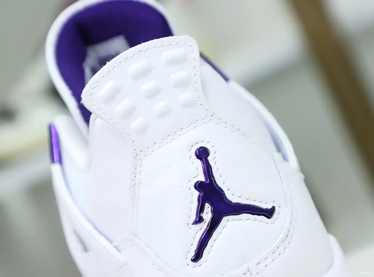JORDAN METALLIC PURPLE 4 AIR 0615